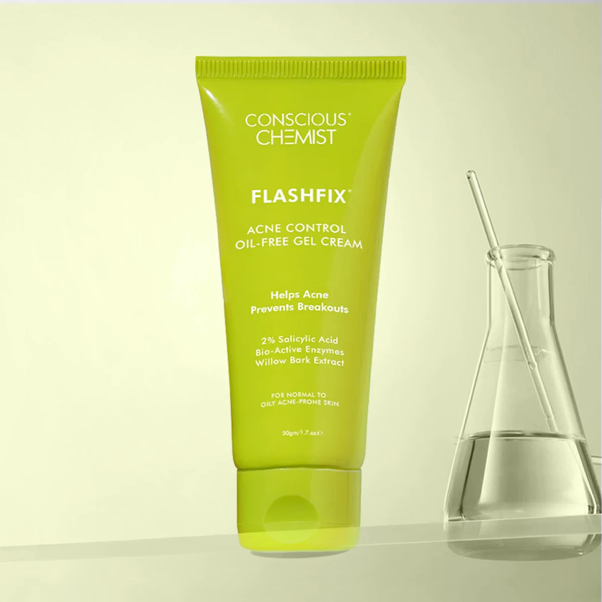 Flashfix Acne Control Oil - Free Gel Cream | 50 gm