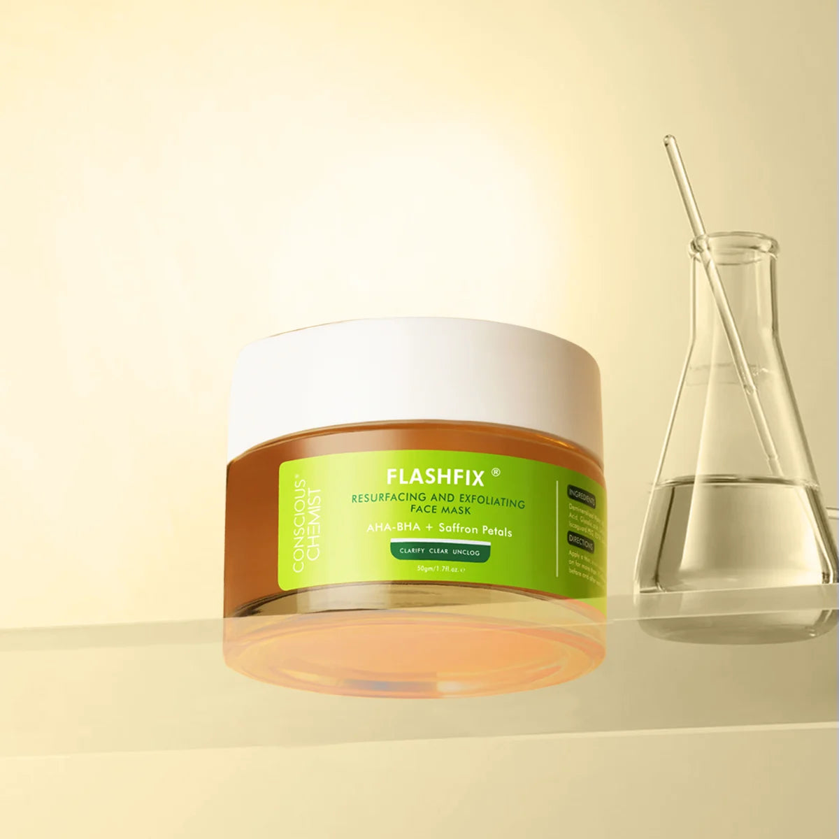 Flashfix Exfoliating & De-Tan Face Mask | 50 ml