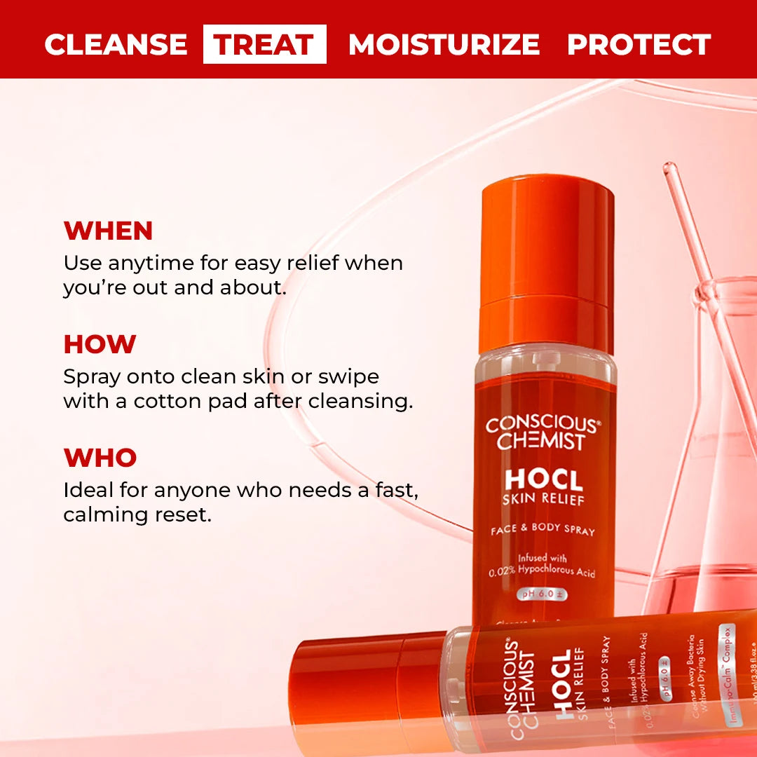 HOCL Daily Spray | Fights Body Odour, Acne & Irritation | 100 ml