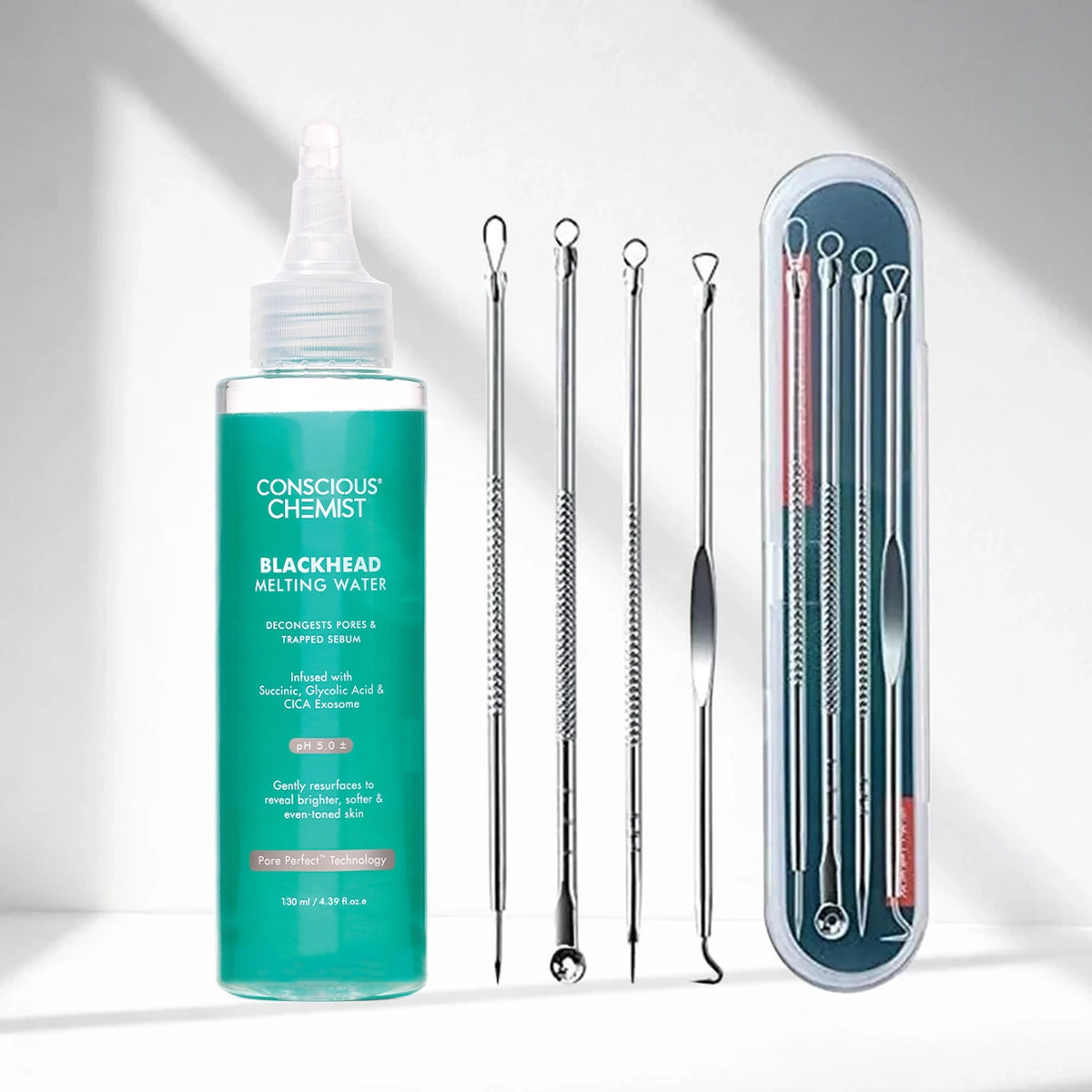 Blackhead Melting Water + Toolkit | 130 ml + 1 Nos.