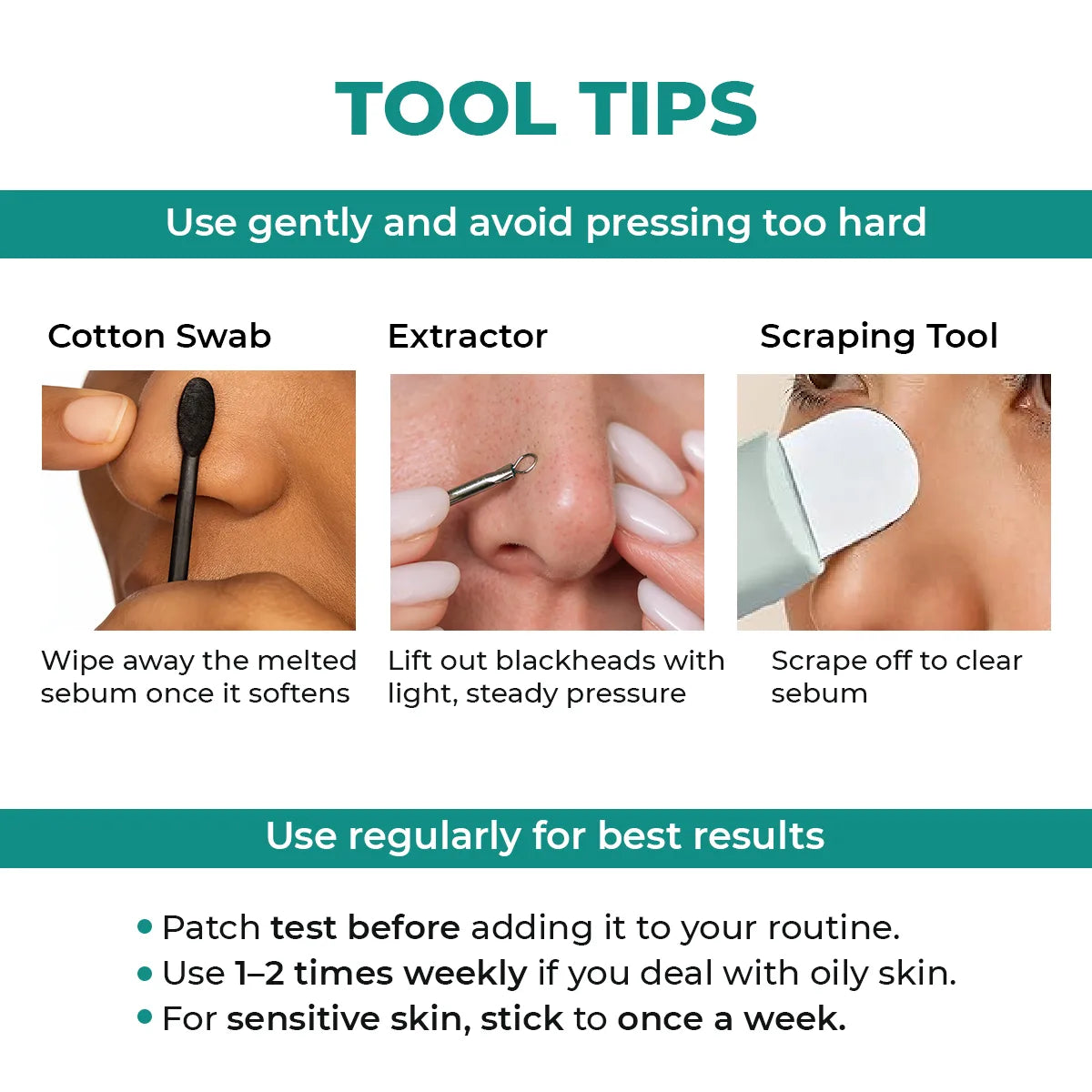 Blackhead Removal Trio | Blackhead Melting Water Mini- 2 x 50 ml & Silicone Brush