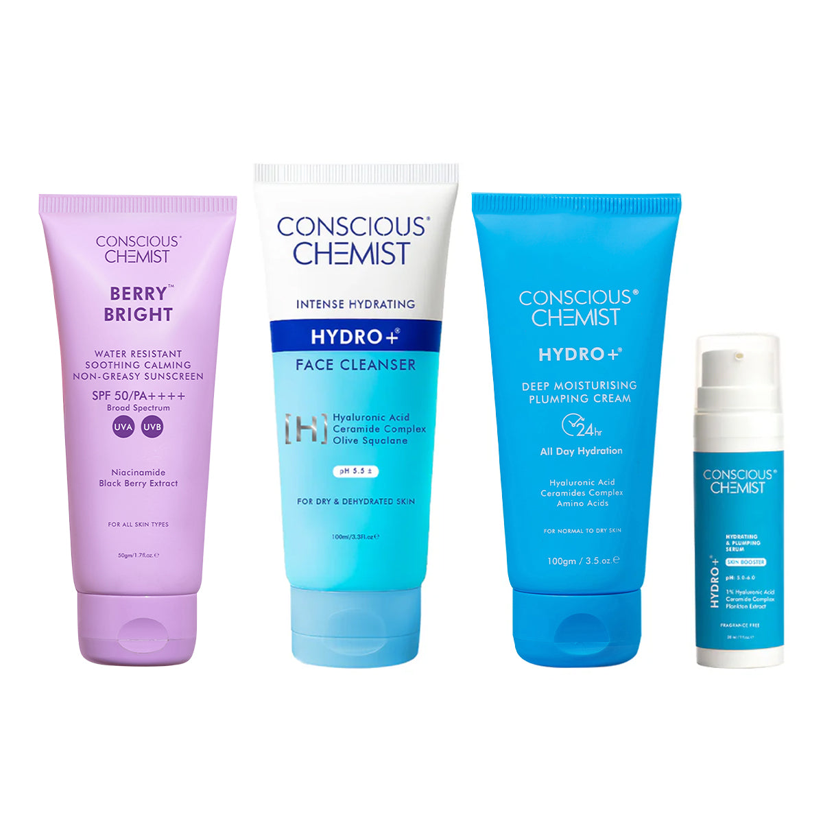 Hyaluronic Acid Daily Skincare Routine Kit For Normal To Dry Skin