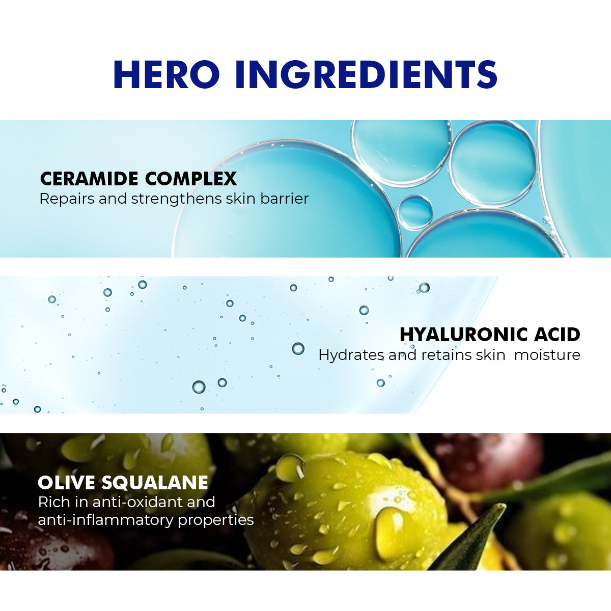 Hydrating Face Wash For Dry Skin | Hyaluronic Acid & Ceramides | 100 ml