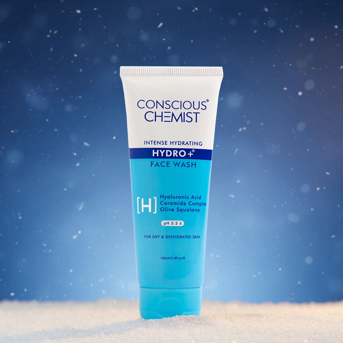 Hydrating Face Wash For Dry Skin | Hyaluronic Acid & Ceramides | 100 ml