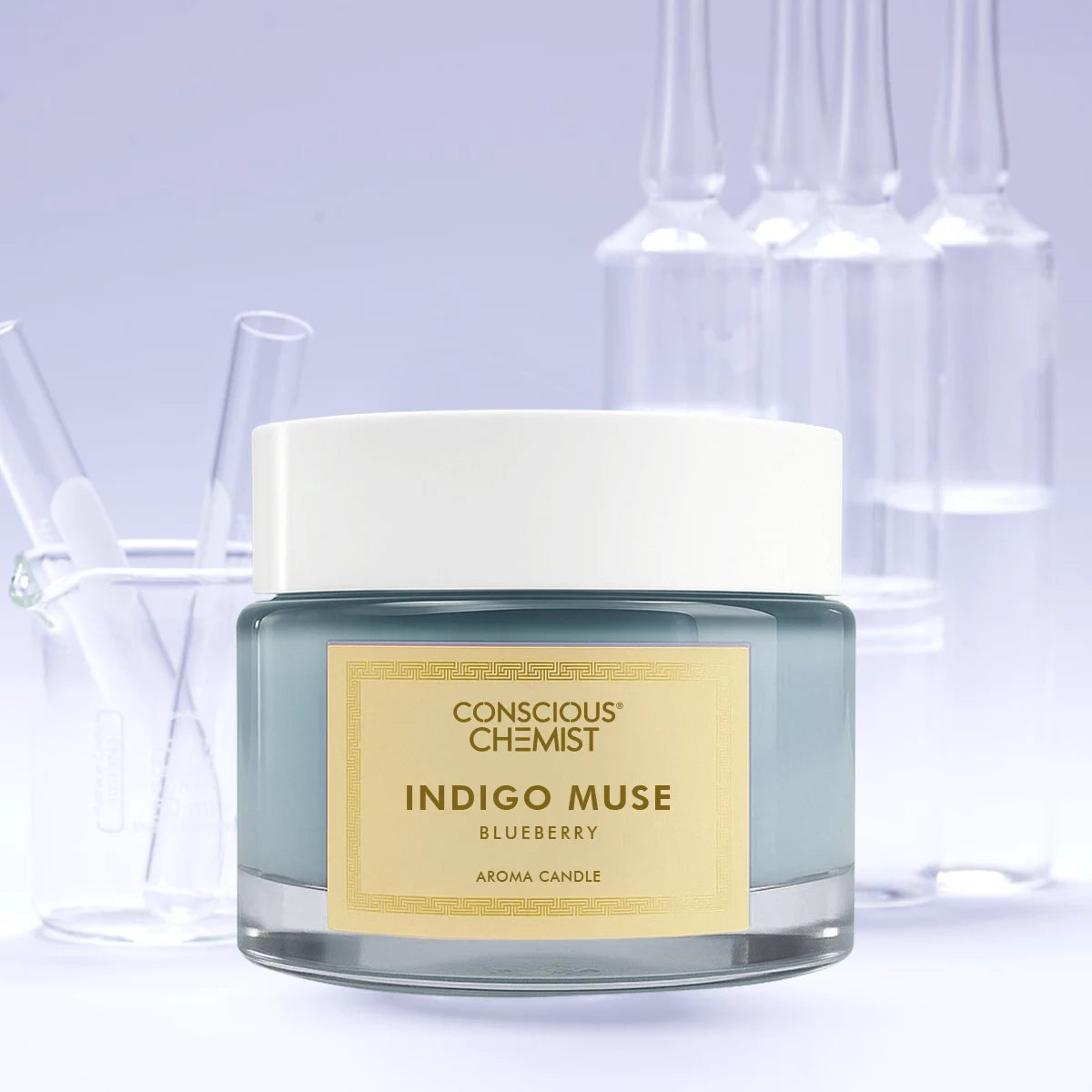 Indigo Muse Scented Candle - Blueberry