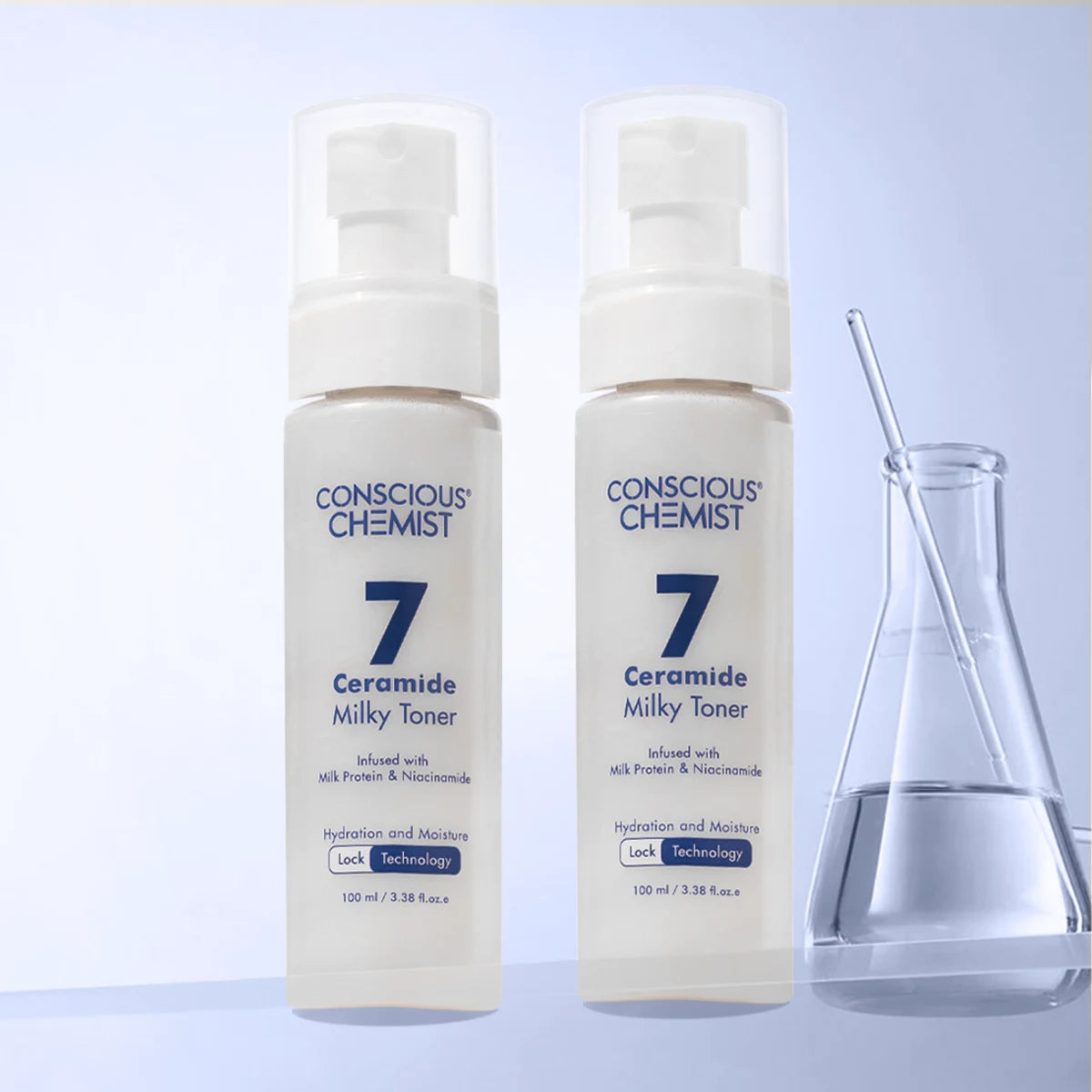 7 Ceramides Milky Toner Spray (Pack Of 2) | 2x100 ml