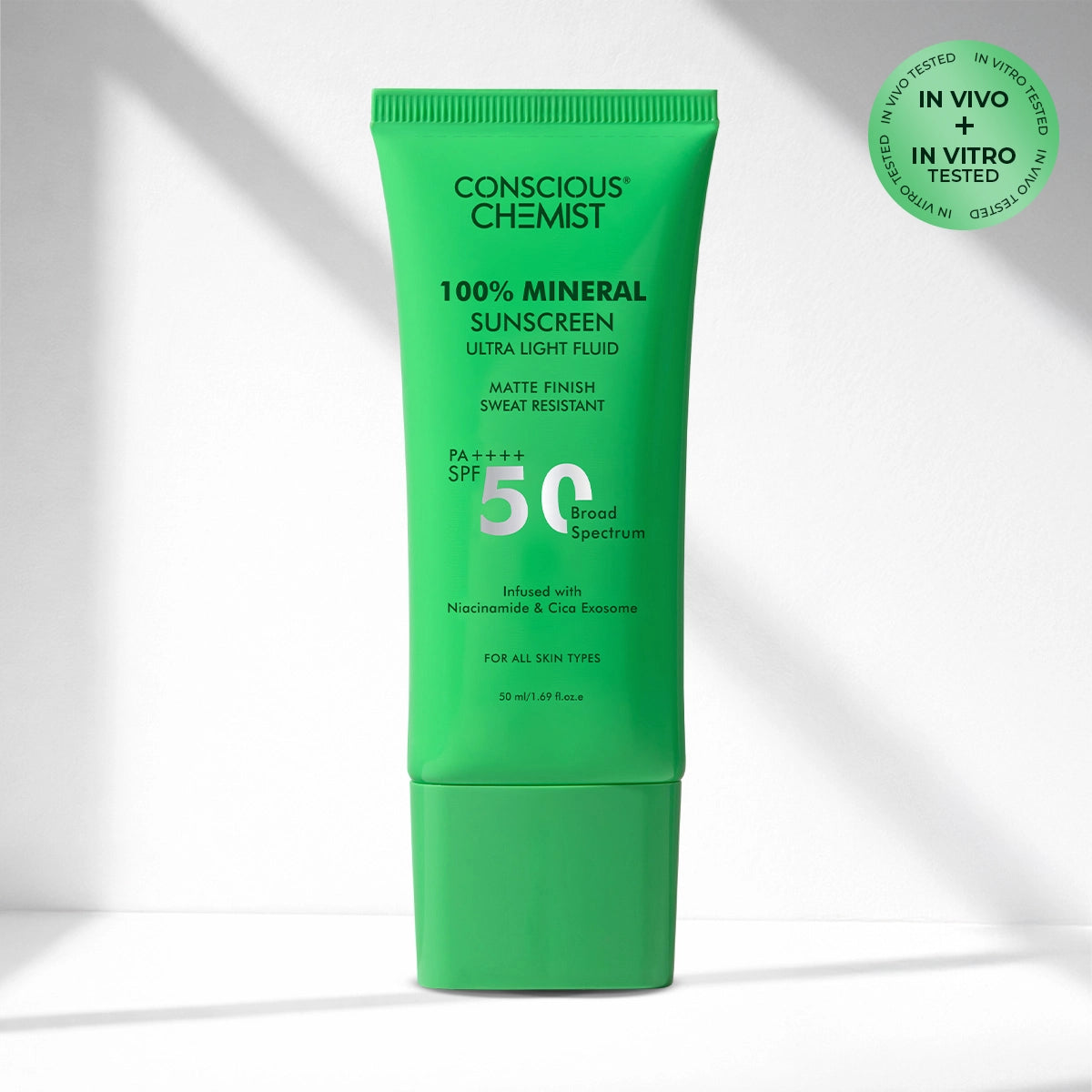 100% Mineral Sunscreen SPF 50 PA++++ | Matte Finish
