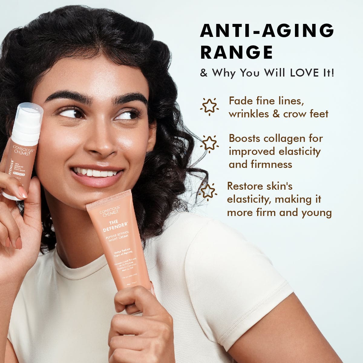 Retinol Anti-Aging Kit | Niacinmaide, Peptide & Retinol Powered