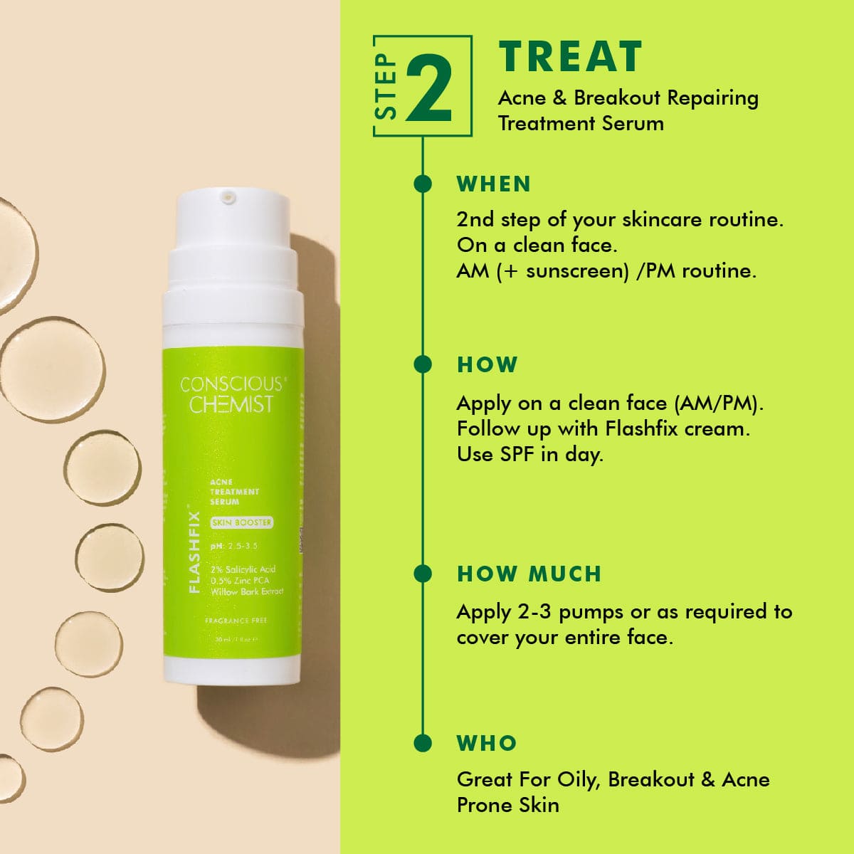 Anti Acne Routine with Salicylic Acid