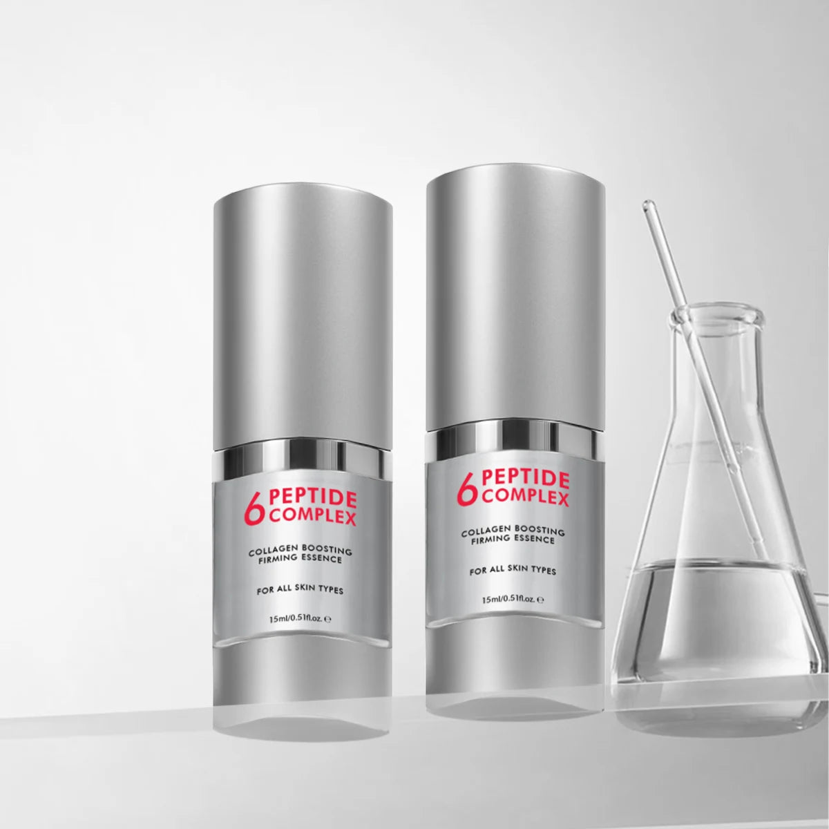 6 Peptide Serum Mini | Pack Of Two | 2 x 15 ML | Special Deal