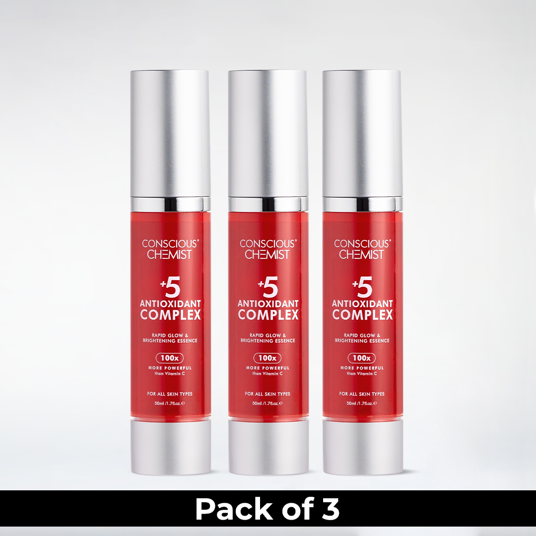 5 Antioxidant Skin Brightening Serum | Pack Of 3 | 3 x 50 ml | Special Deal