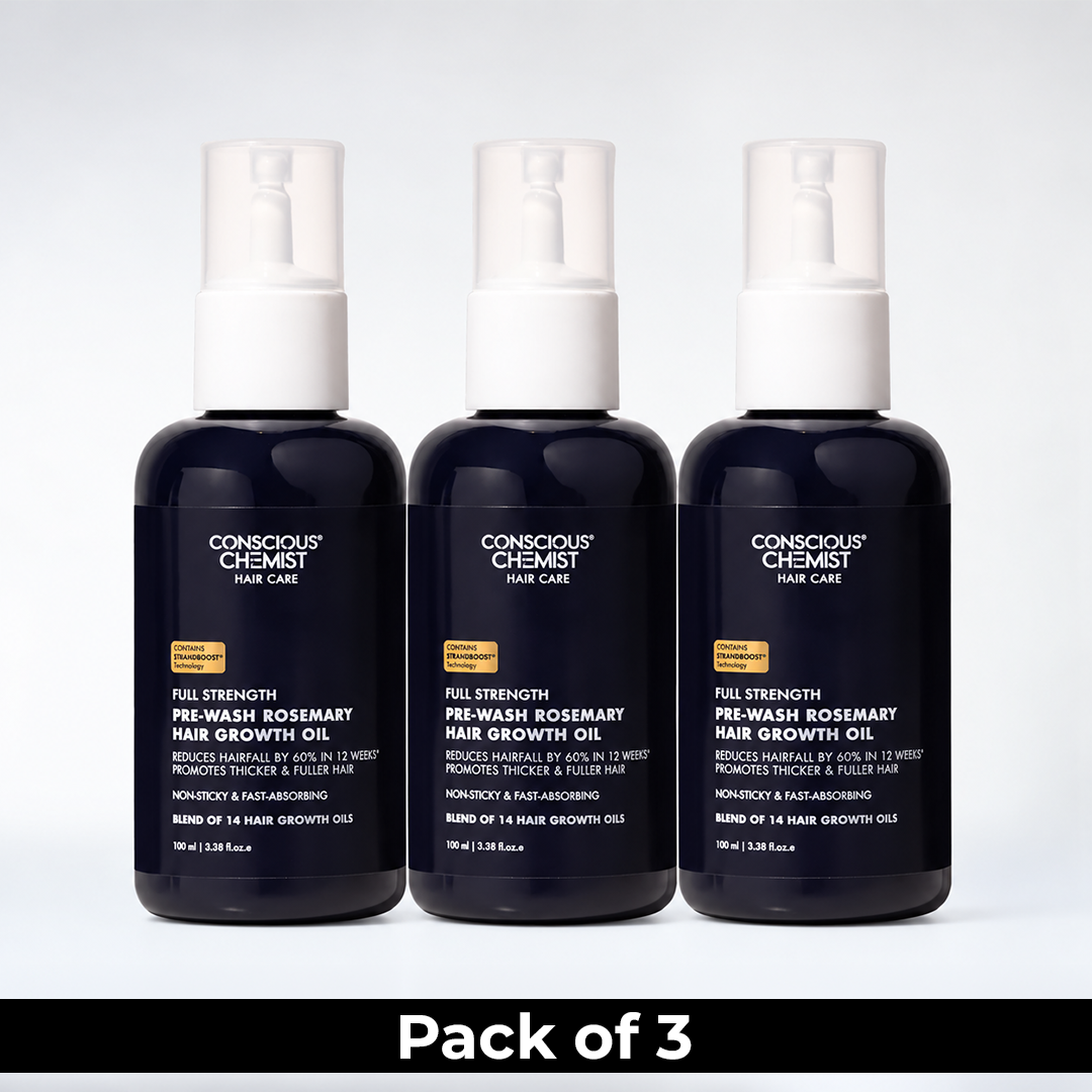 Rosemary Hair Growth Oil | Pack Of 3 | 3 x 100 ml | special deal