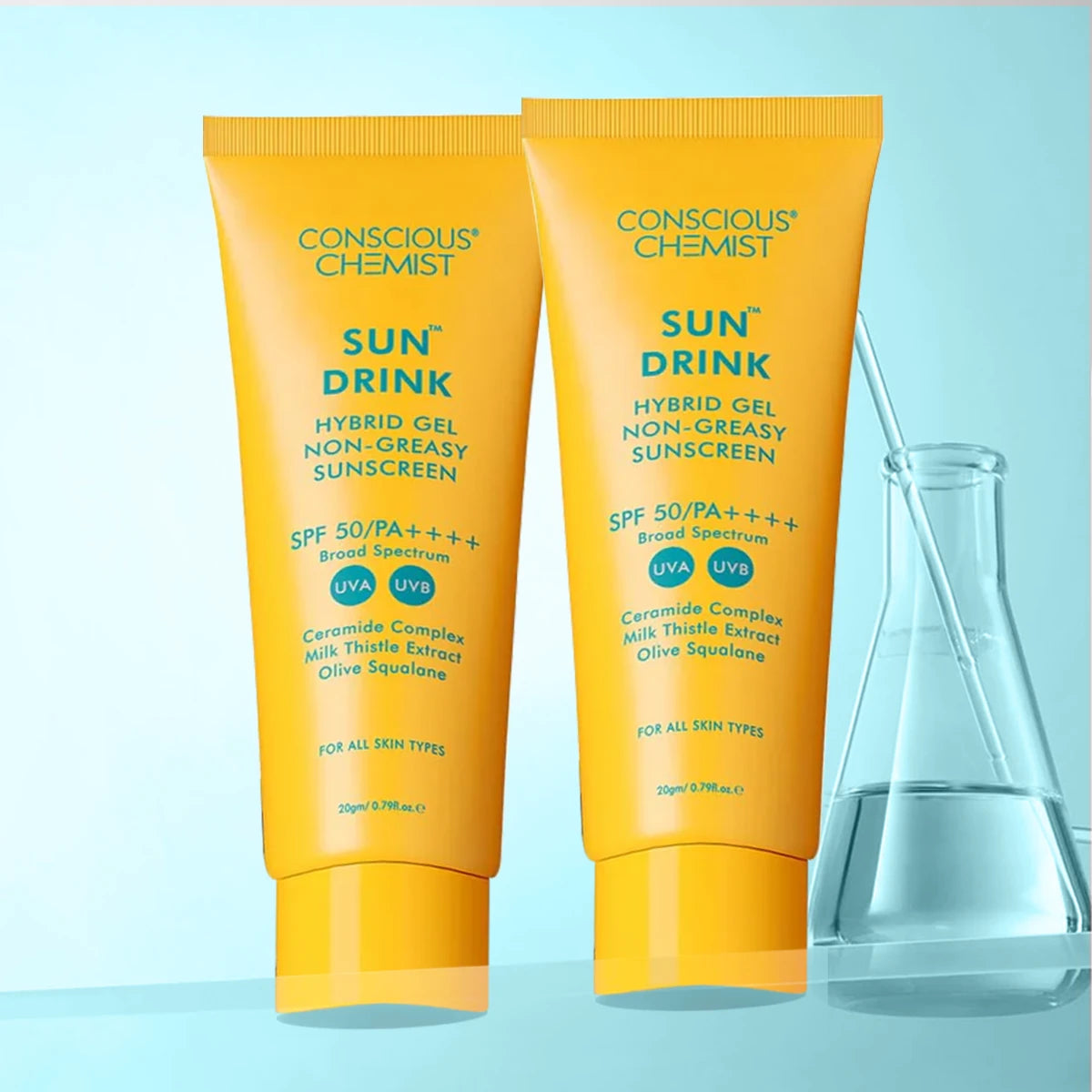 Sun Drink Sunscreen Mini | Pack Of Two | 2 x 20 Gms | Special Deal