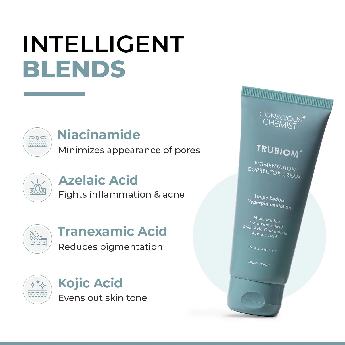 Trubiom Dark Spot Corrector Gel Cream | 50 gms | Special Offer