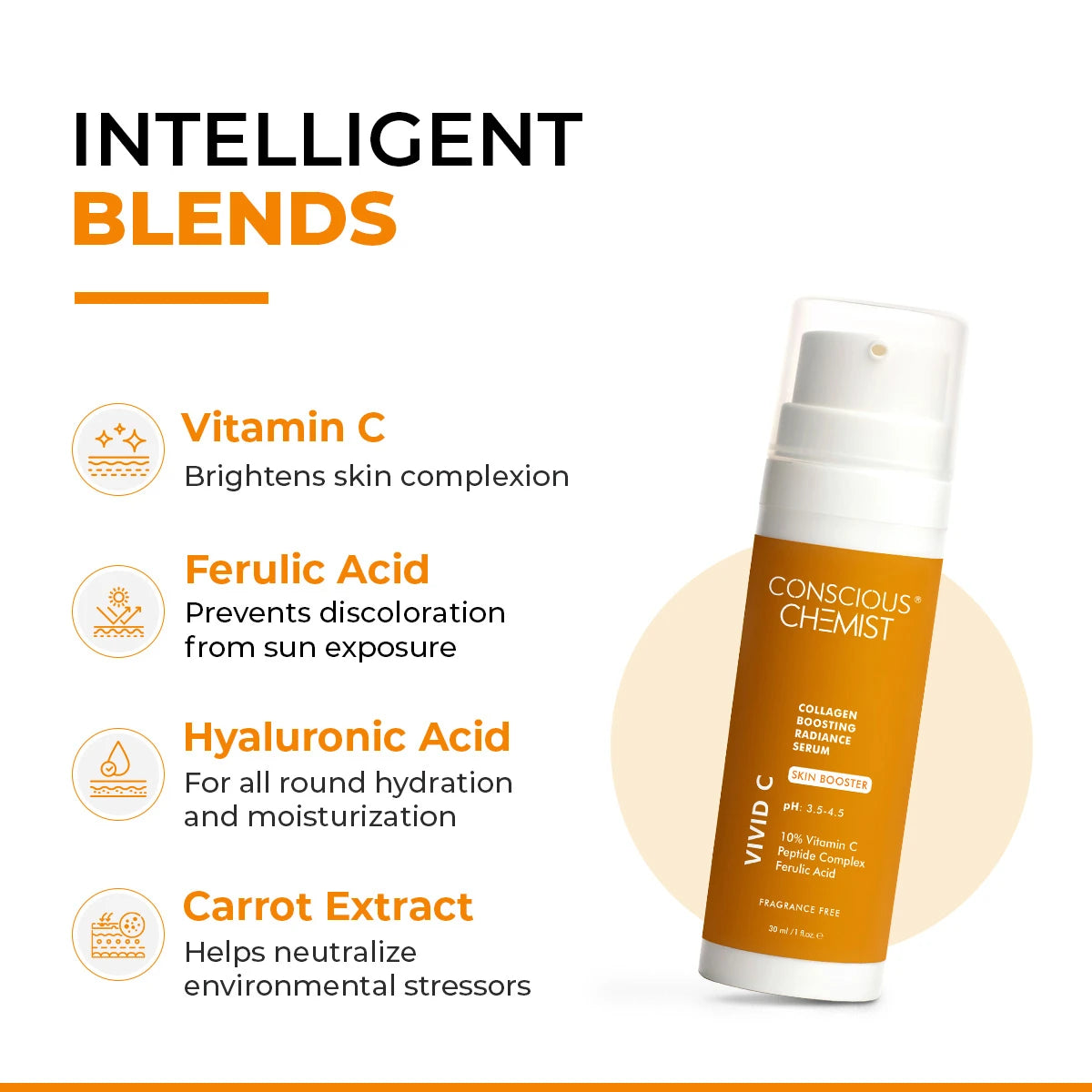 Vivid C | 10% Vitamin C Skin Brightening Serum | 30 ml | Special Offers