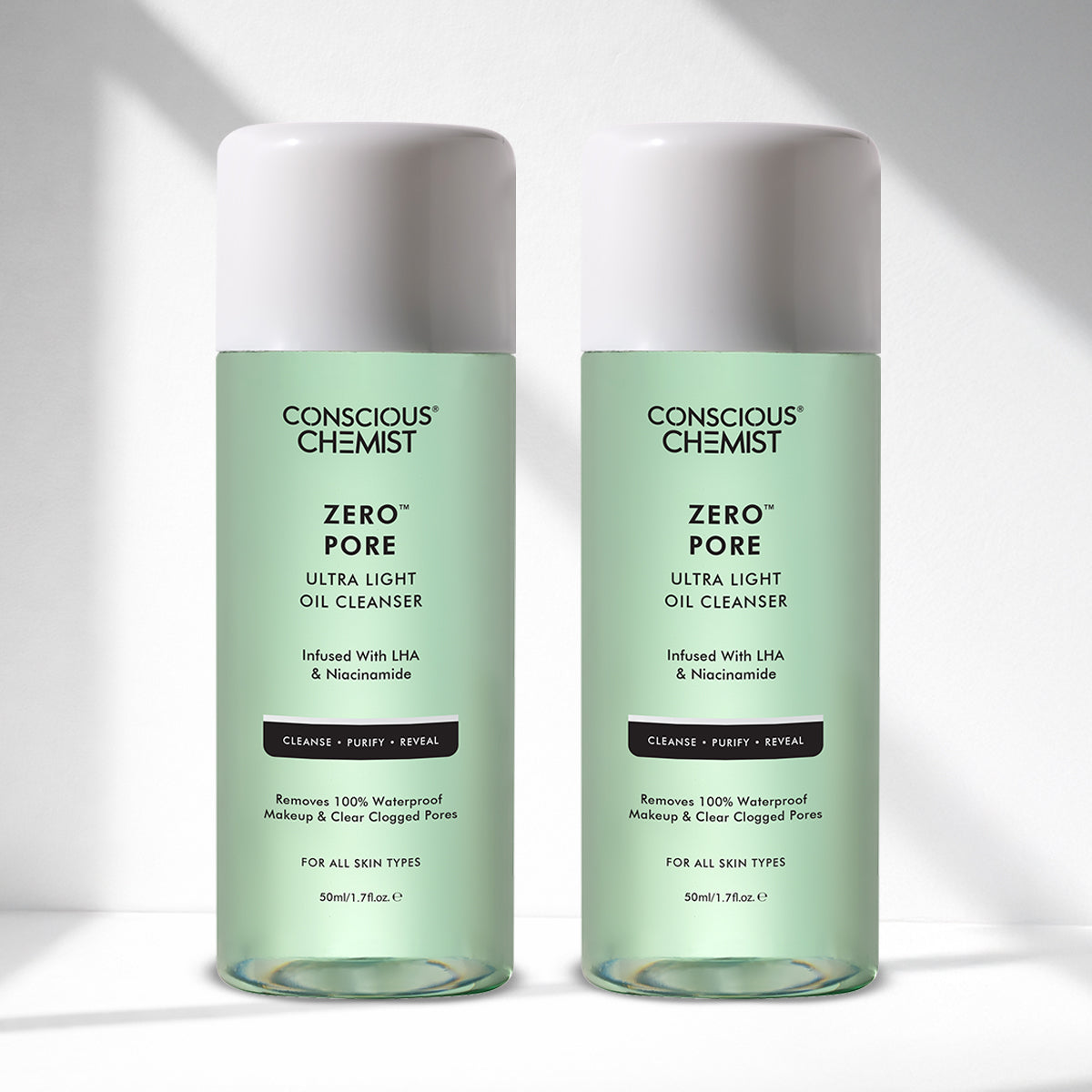 Zero Pore Ultra Light Cleanser | 2 x 50 ml