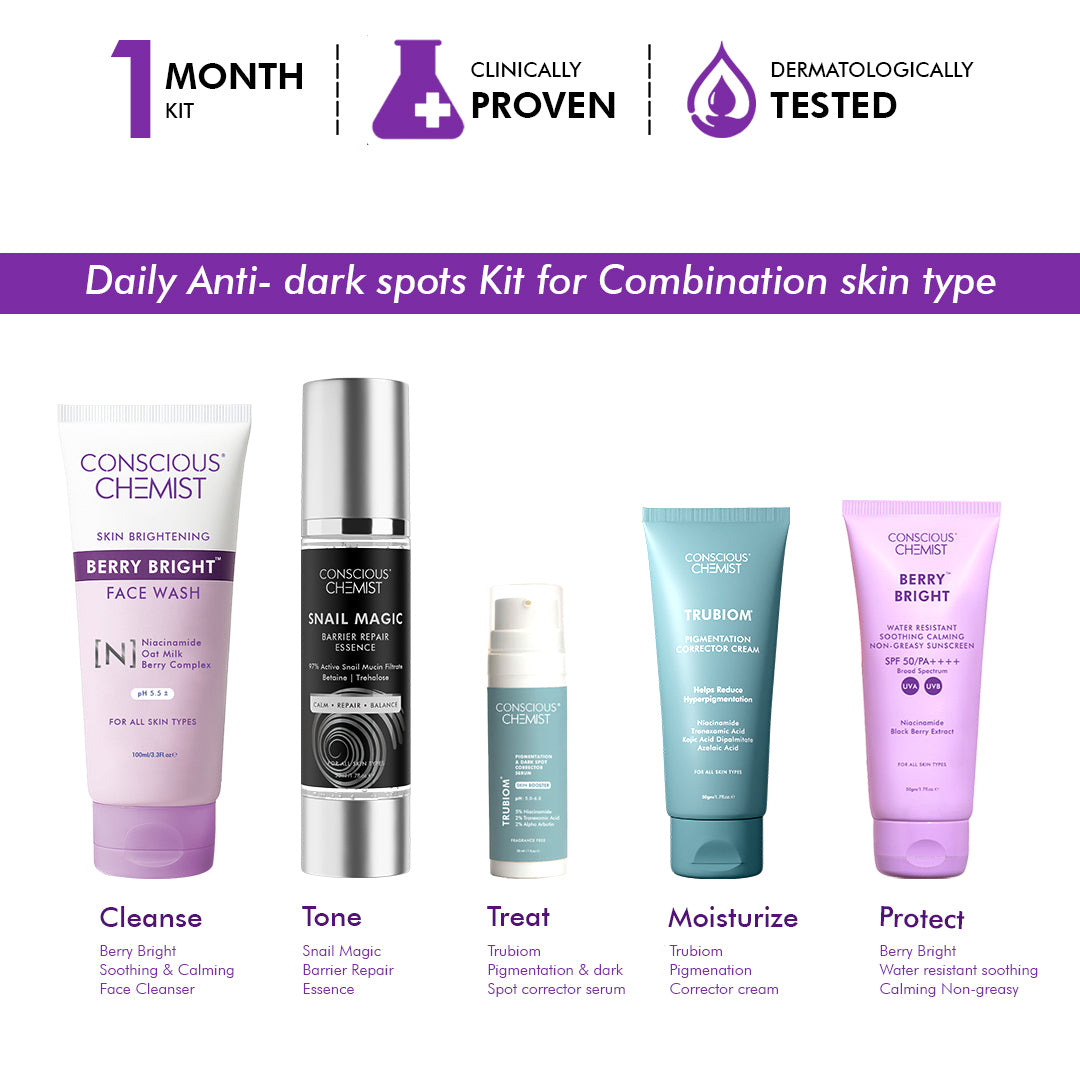 Dark Spot Free Kit For Combination Skin