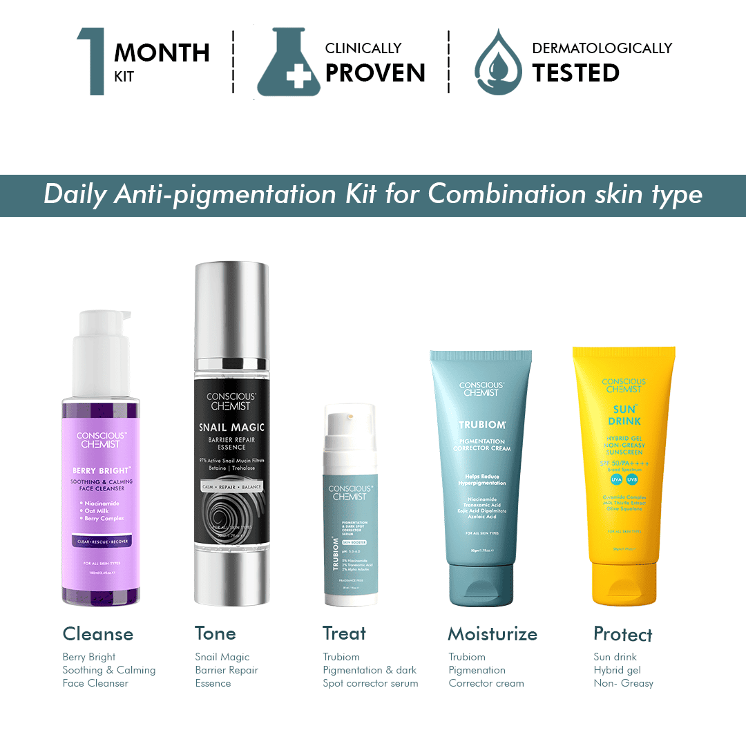 Anti-Pigmentation Kit For Combination Skin