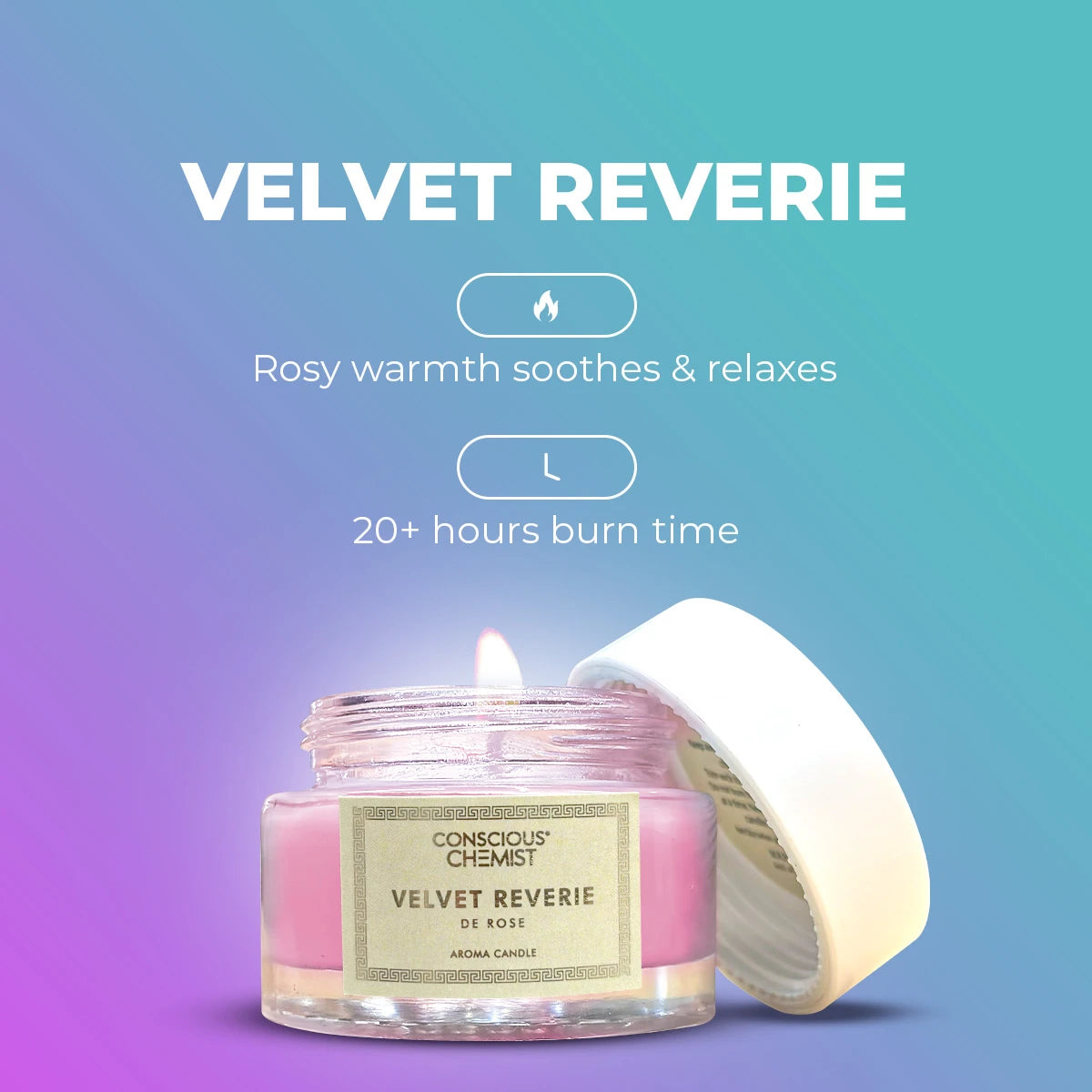 Velvet Reverie | Premium Aroma Jar Candle | Flash Sale