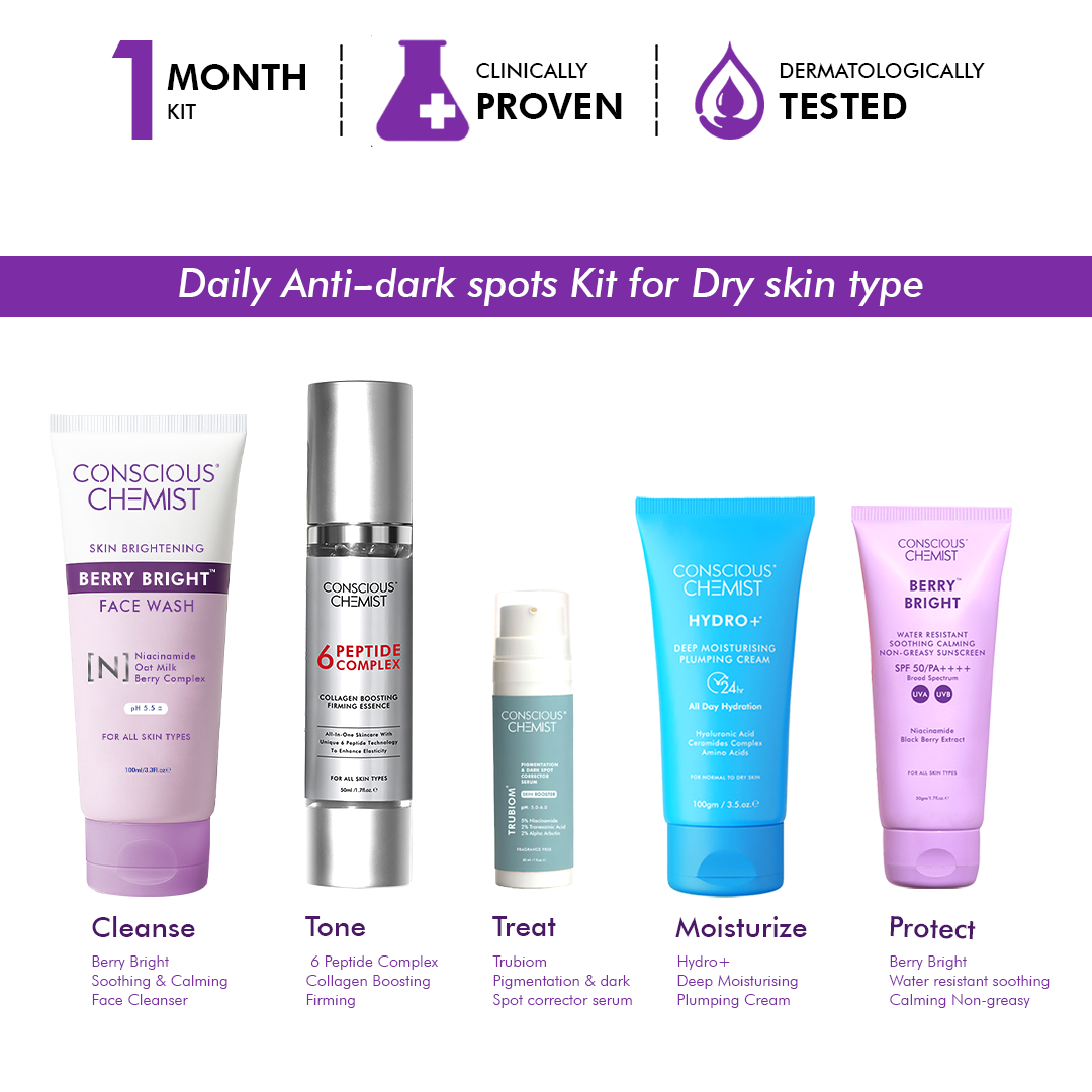 Dark Spot Free Kit For Dry Skin