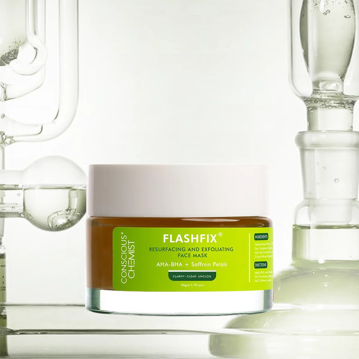 Flashfix Exfoliating & De-Tan Face Mask | 50 ml