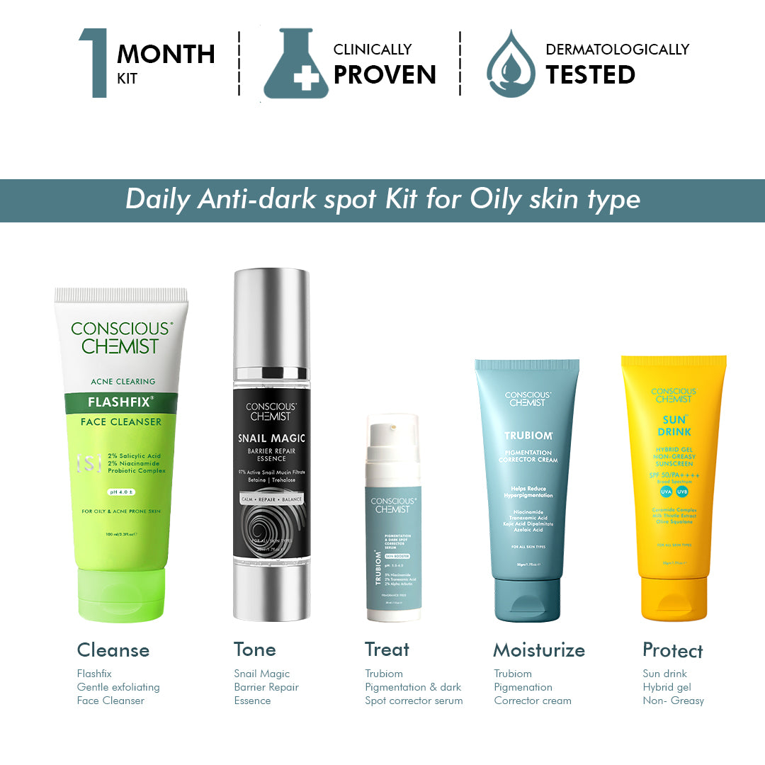 Dark Spot Free Kit For Oily Skin