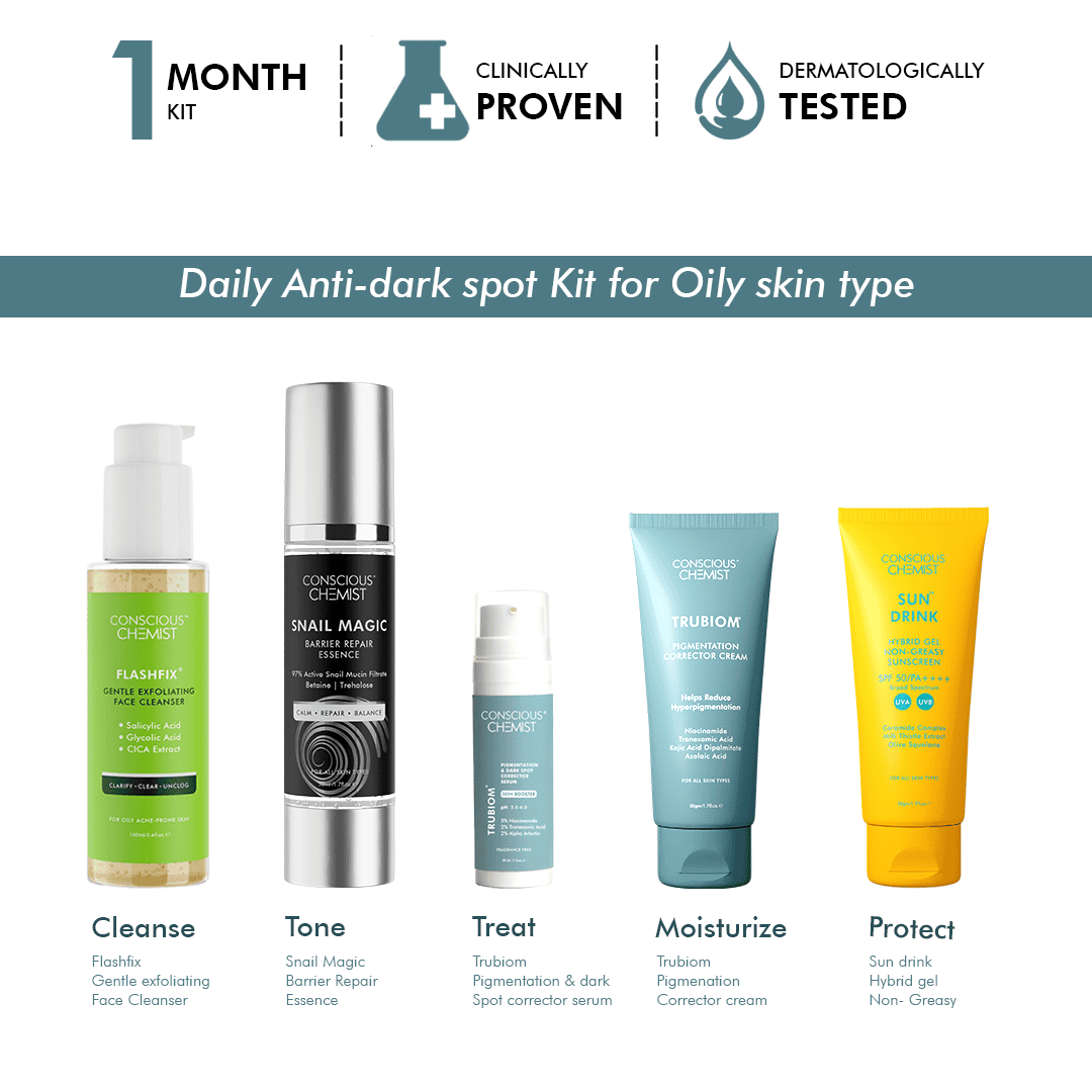 Dark Spot Free Kit For Oily Skin