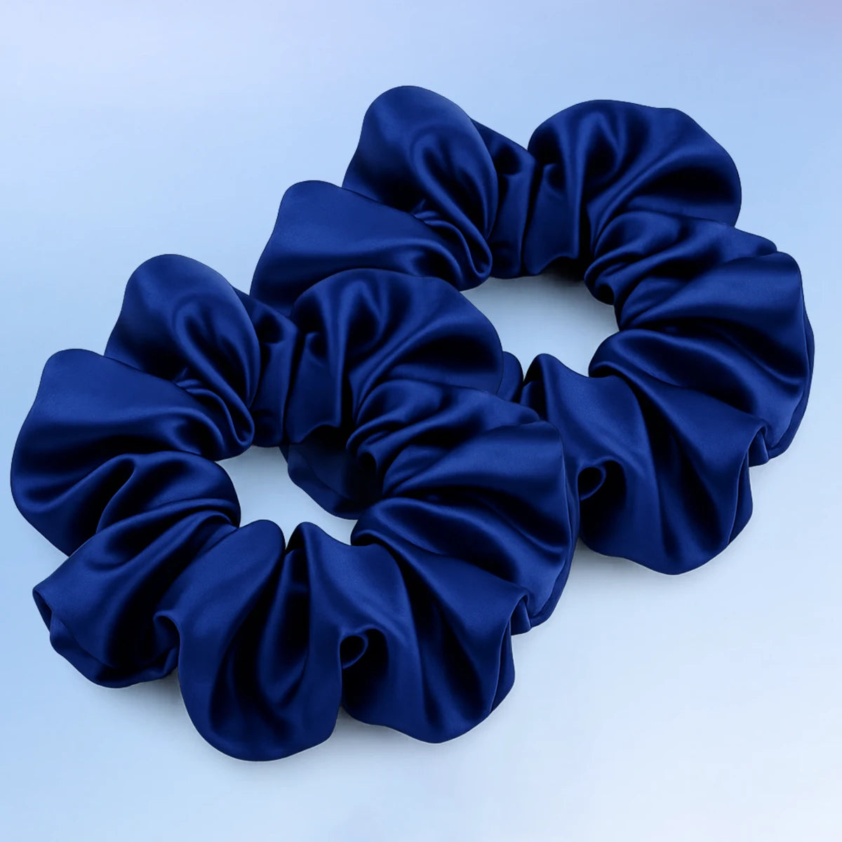 Satin Scrunchie x2 | Gentle, Breakage-Free Hold | Free Gift
