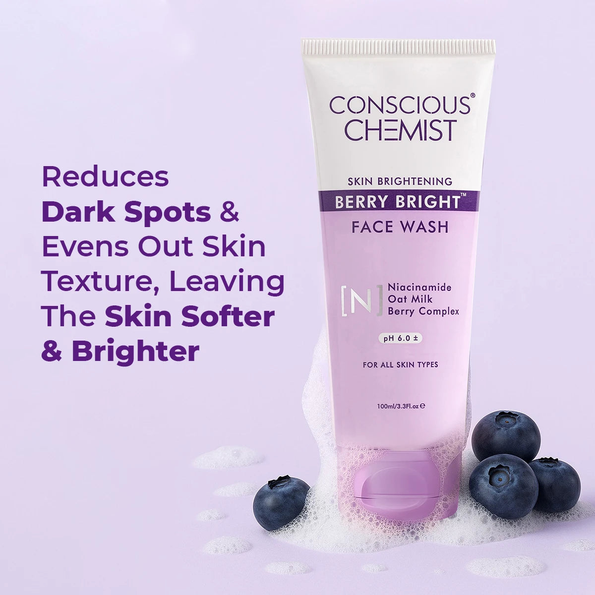Niacinamide Brightening Face Wash | 100 ml | Flash Sale