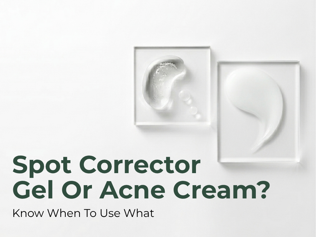 How Should You Use an Acne Spot Correcting Gel Instead of a Full-Face Acne Cream?