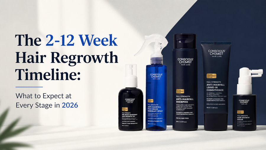 The 2-12 Week Hair Regrowth Timeline: What to Expect at Every Stage in 2026