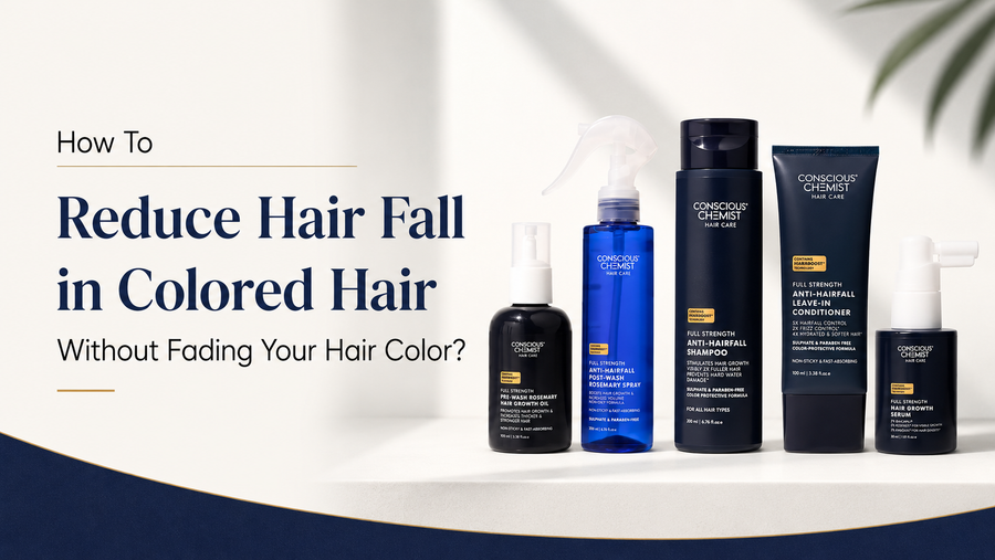 How To Reduce Hair Fall in Colored Hair Without Fading Your Hair Color?