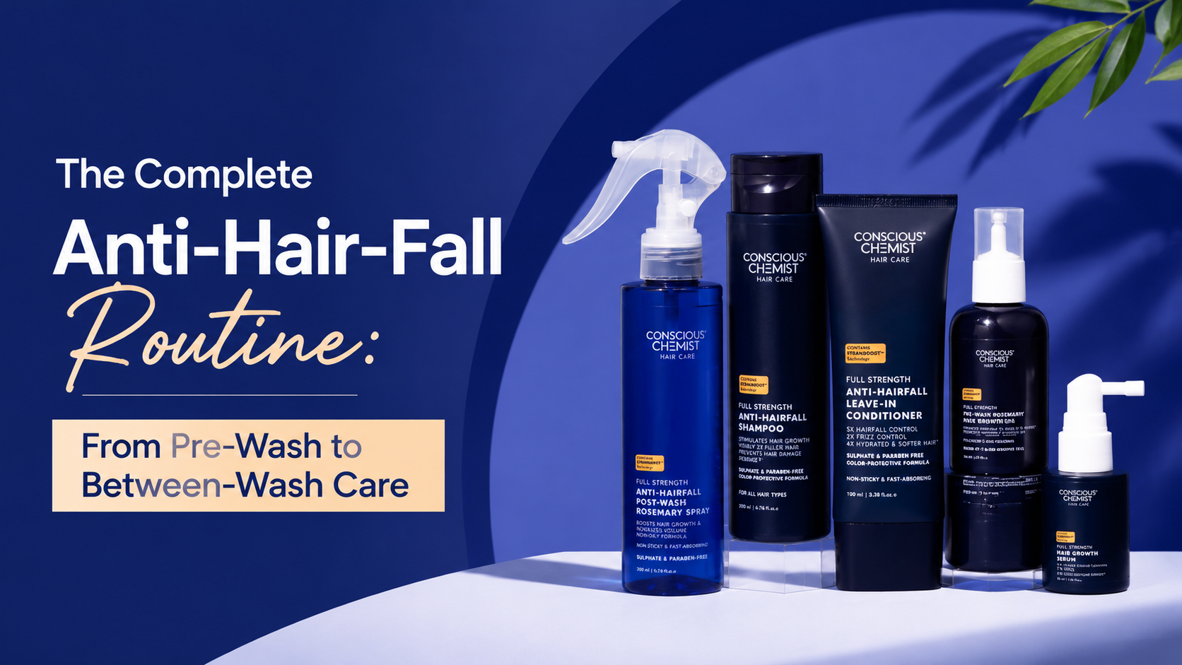 The Complete Anti-Hair-Fall Routine: From Pre-Wash to Between-Wash Care