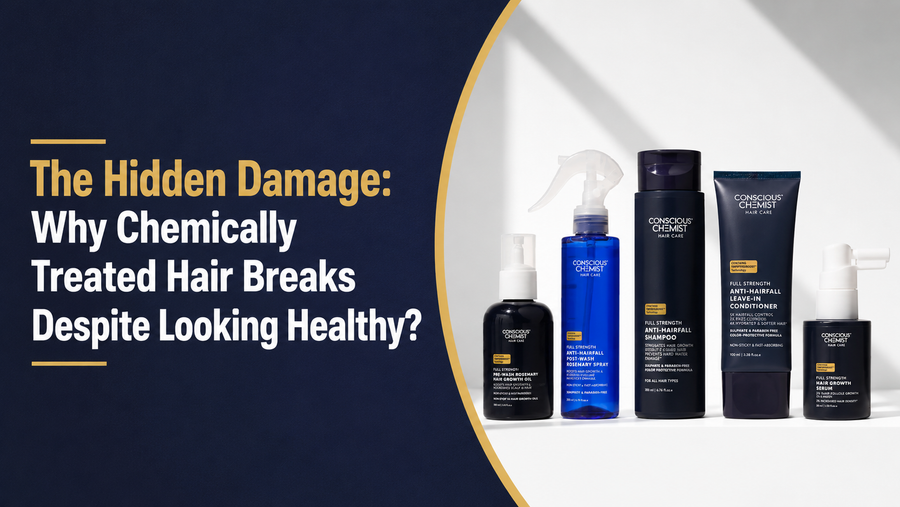 The Hidden Damage: Why Chemically Treated Hair Breaks Despite Looking Healthy?