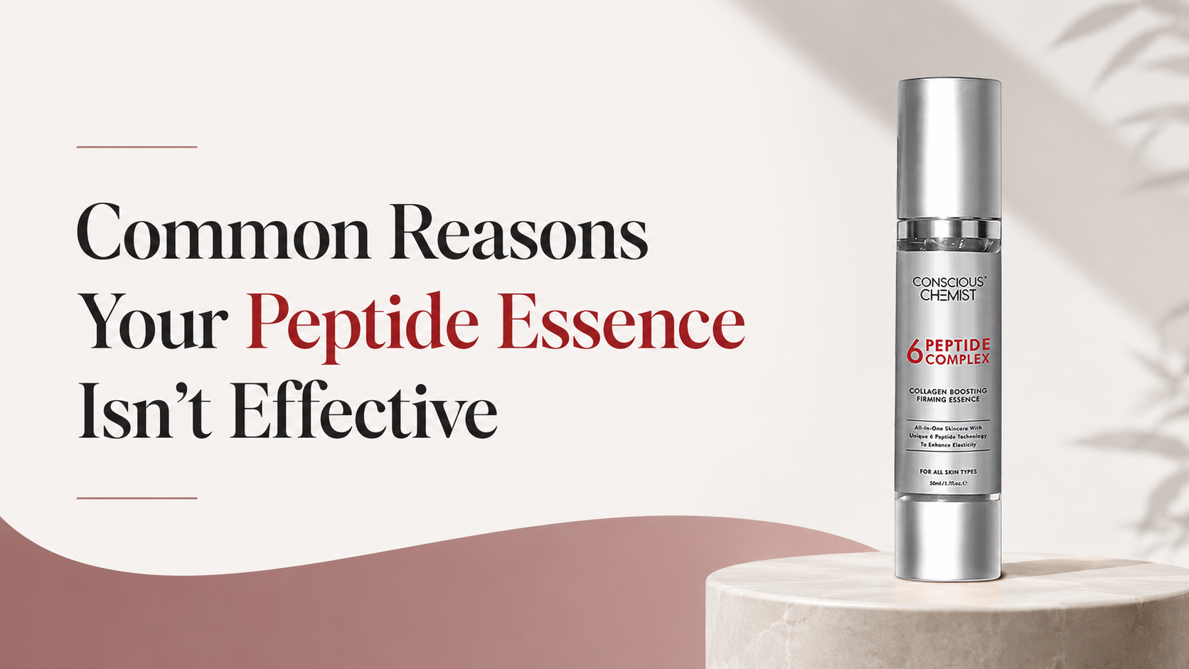 Common Reasons Your Peptide Essence Isn’t Effective