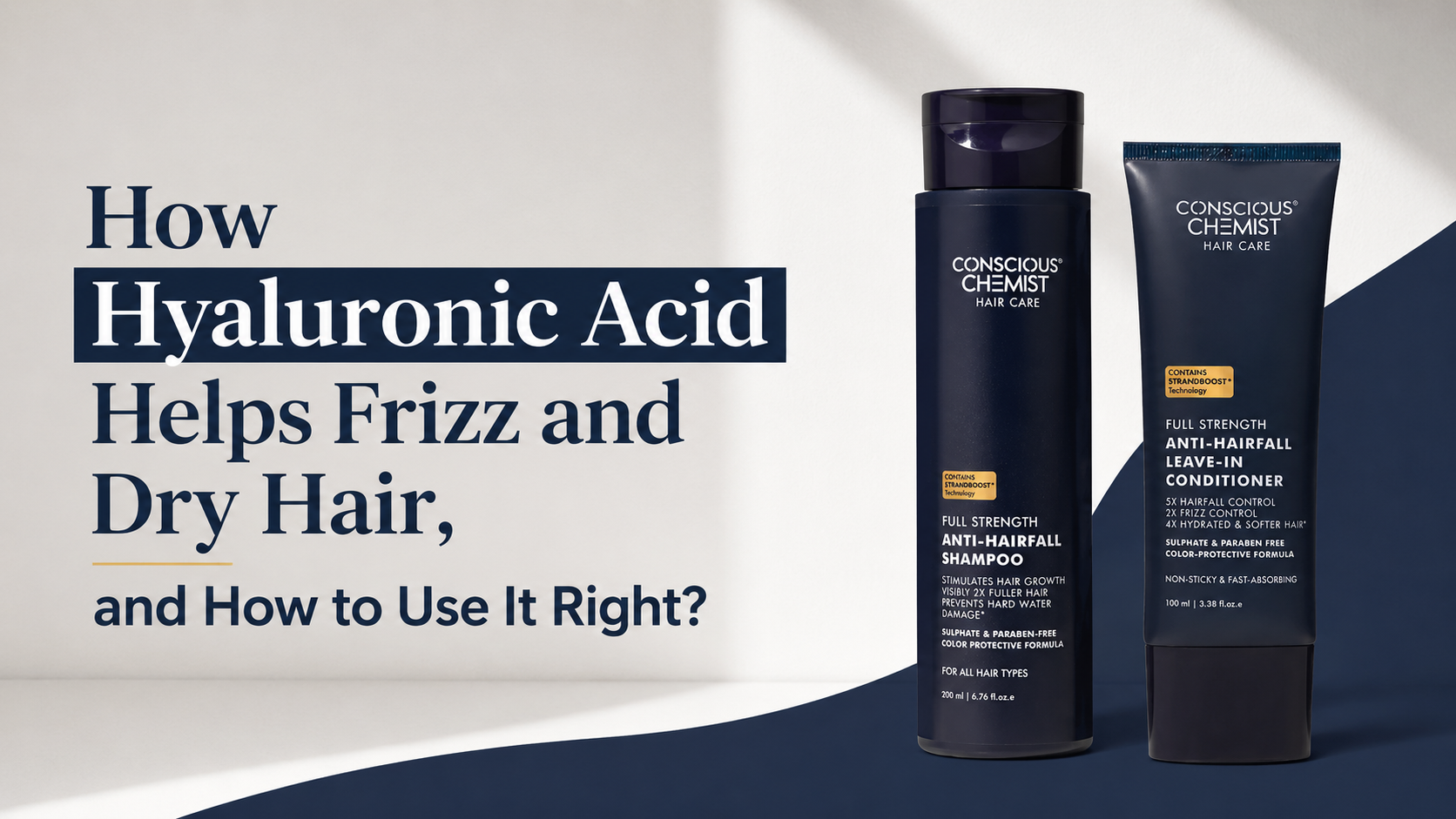 How Hyaluronic Acid Helps Frizz and Dry Hair, and How to Use It Right?