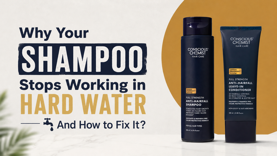 Why Your Shampoo Stops Working in Hard Water And How to Fix It?