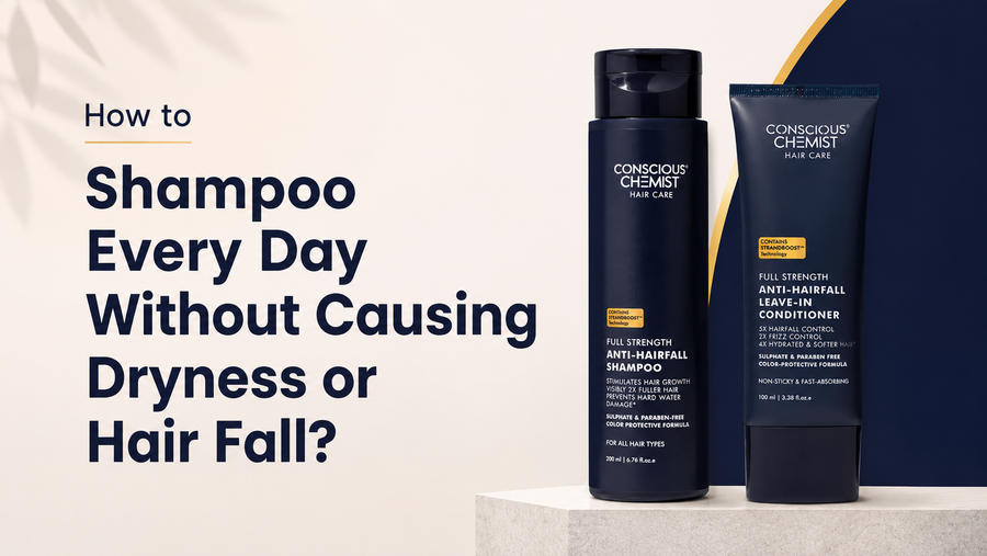 How to Shampoo Every Day Without Causing Dryness or Hair Fall?