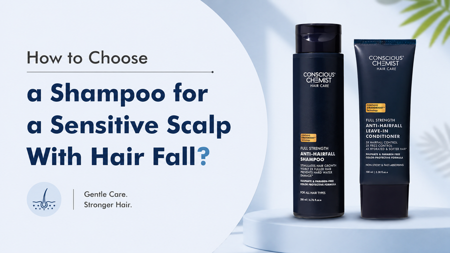 How to Choose a Shampoo for a Sensitive Scalp With Hair Fall?