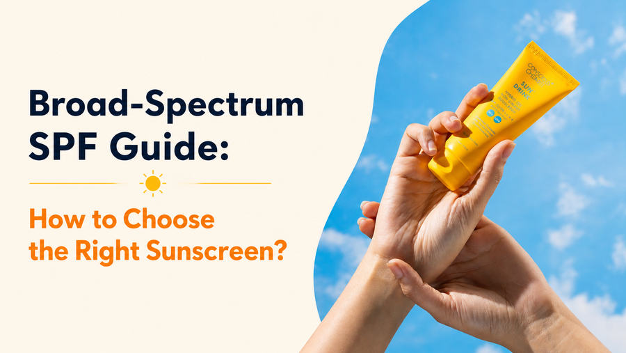 Broad-Spectrum SPF Guide: How to Choose the Right Sunscreen?