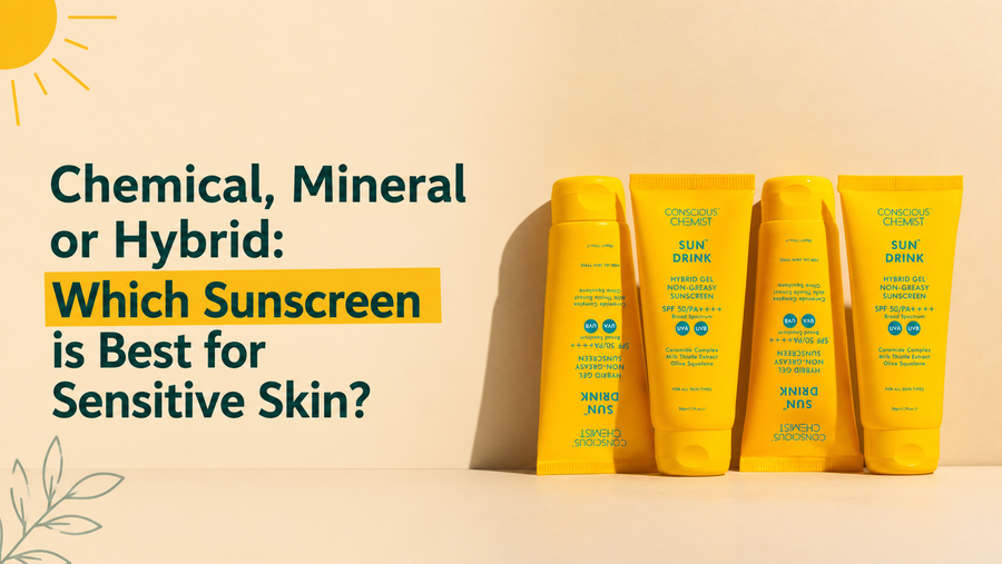 Chemical, Mineral or Hybrid: Which Sunscreen is Best for Sensitive Skin?