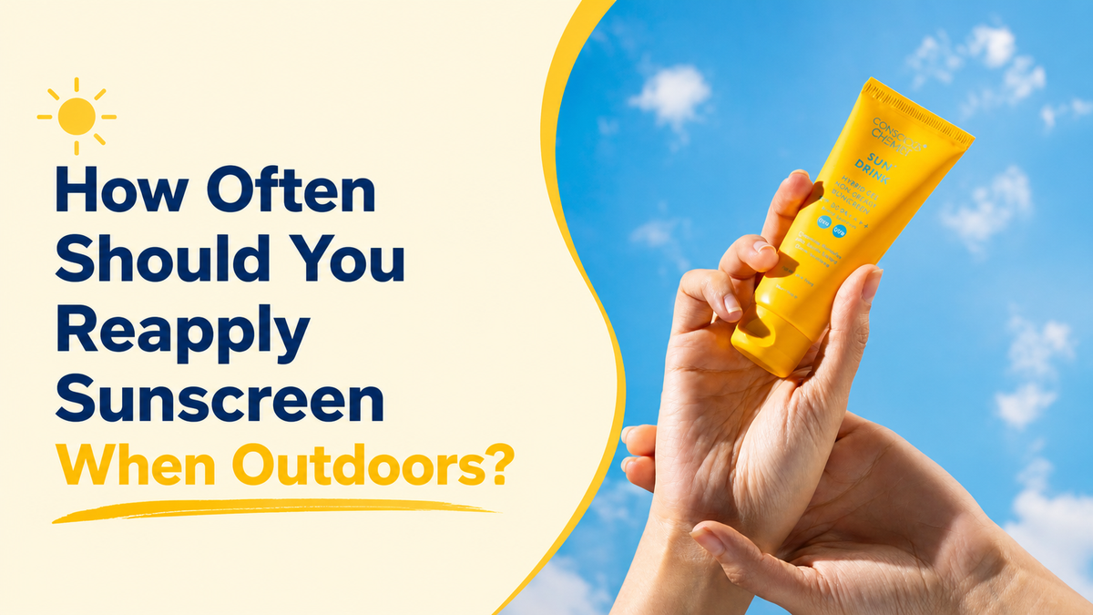 How Often Should You Reapply Sunscreen When Outdoors?