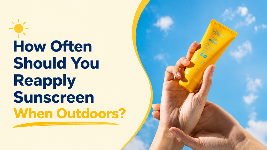 How Often Should You Reapply Sunscreen When Outdoors?