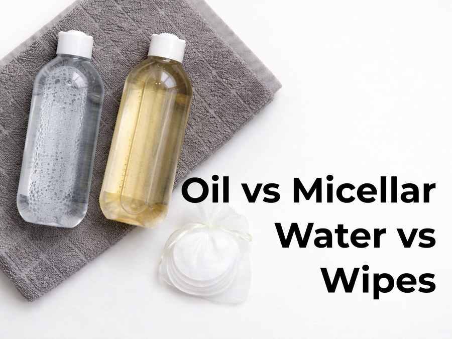How to Pick the Best Cleanser for SPF and Makeup: Oil Cleanser vs Micellar Water vs Wipes