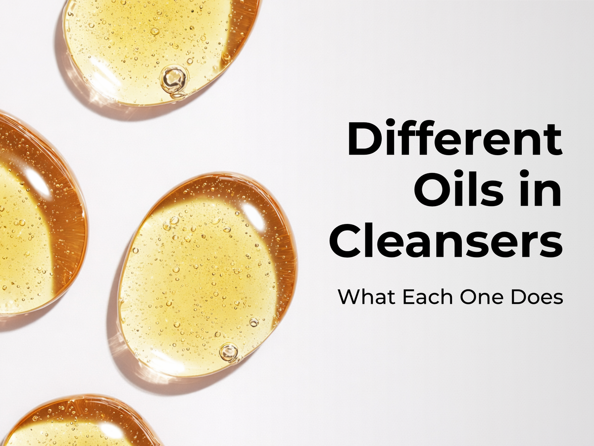How Different Oils Work in Cleansing Oils for Makeup Removal?