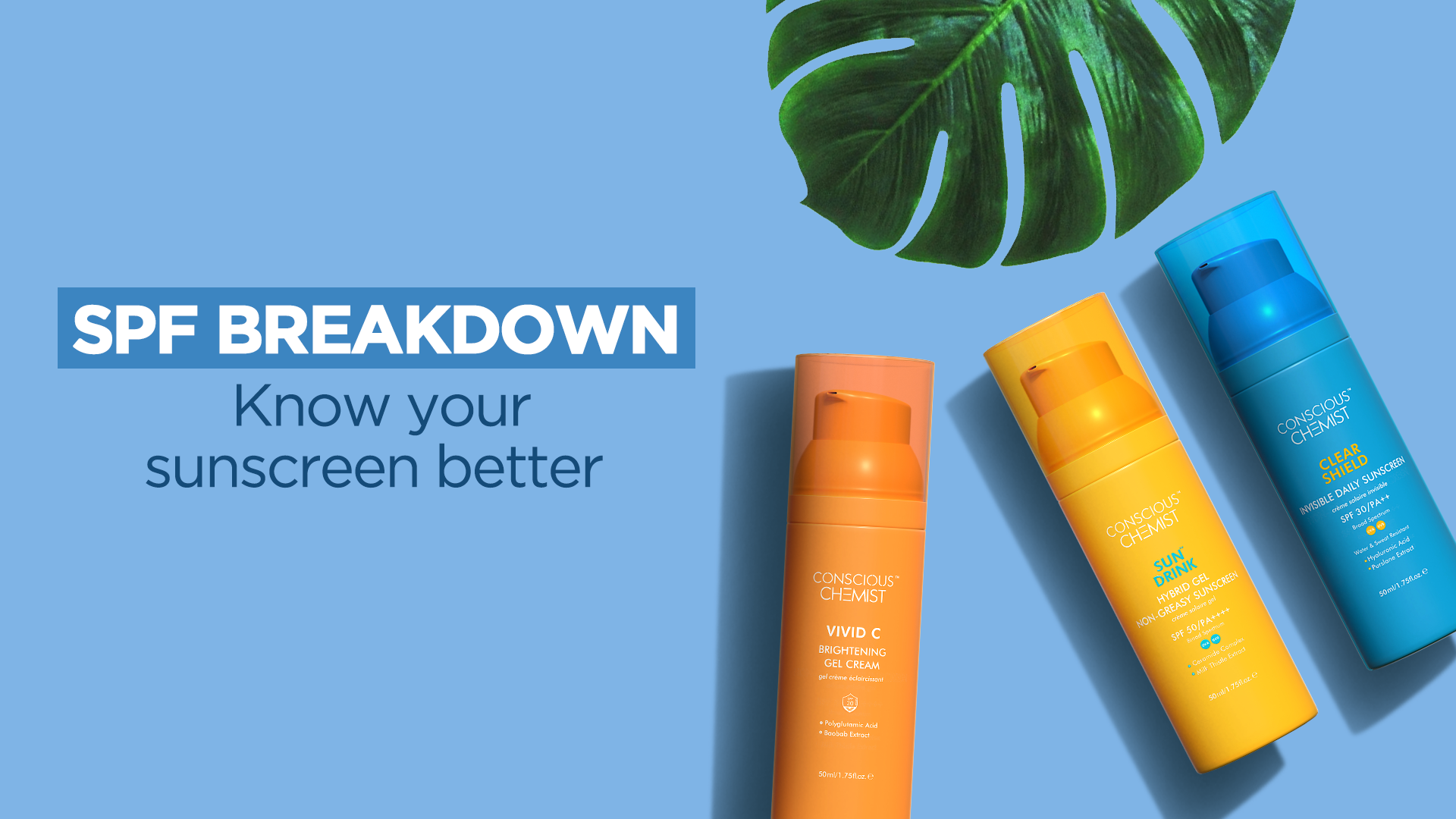 SPF Breakdown- Know Your Sunscreen Better – Conscious Chemist