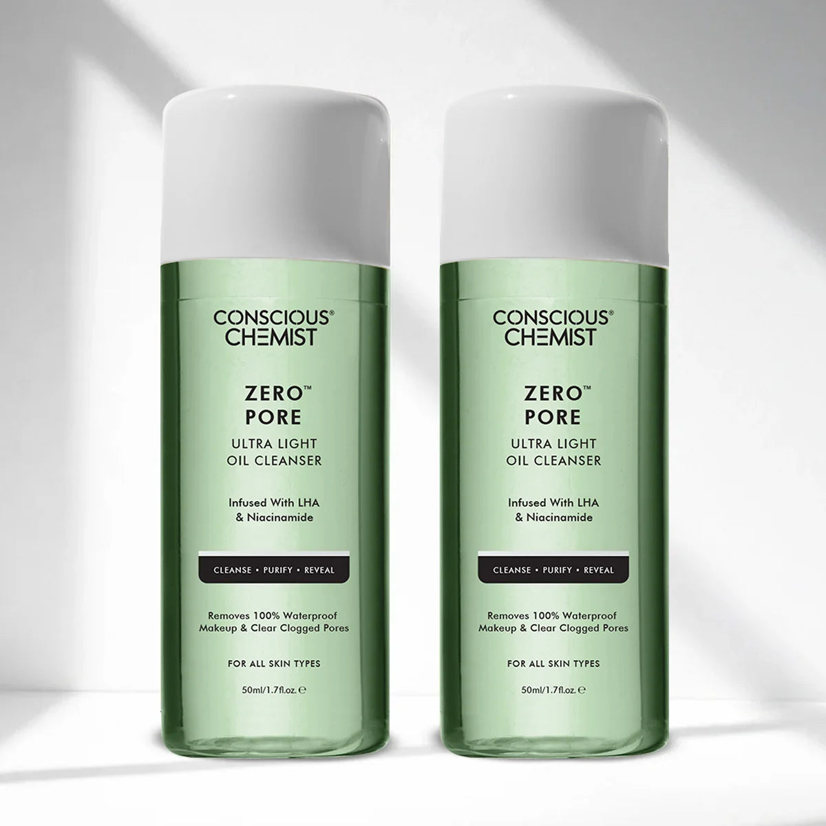 Zero Pore Ultra Light Cleanser | 2 x 50 ml