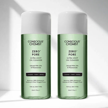 Zero Pore Ultra Light Cleanser | 2 x 50 ml