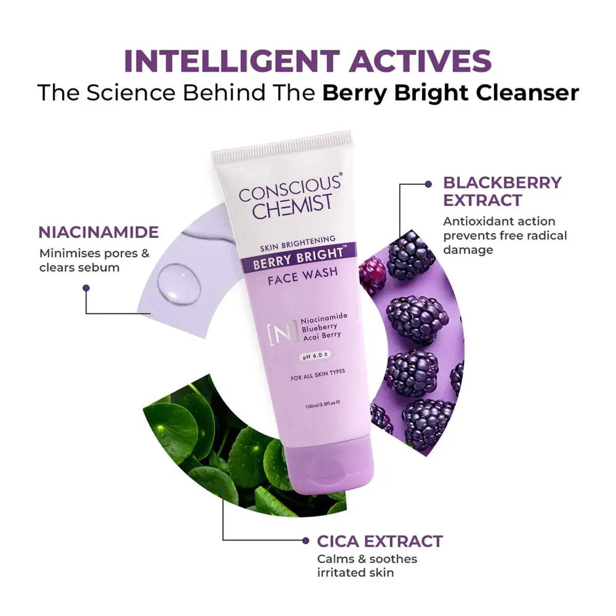 Berry Bright face Wash | 100 ml