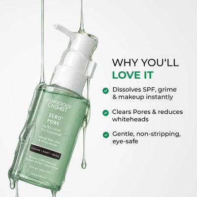 Zero Pore Ultra Light Cleanser | Super saver sale